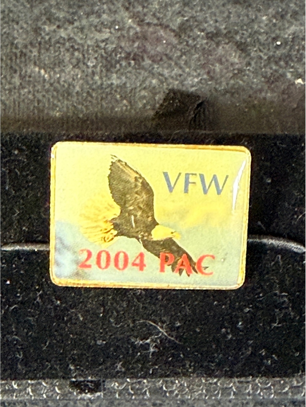 VFW 2004 PAC Commemorative Lapel Pin with Eagle Design